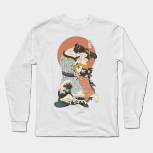 The Kiss Ukiyo-e Long Sleeve T-Shirt